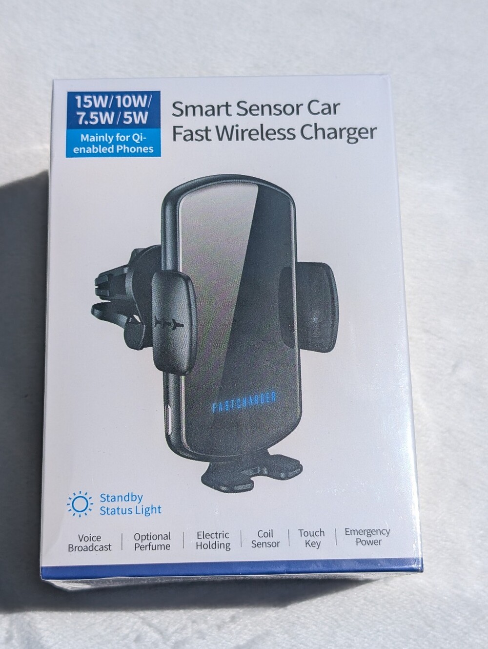 Wireless Car Charger - Black